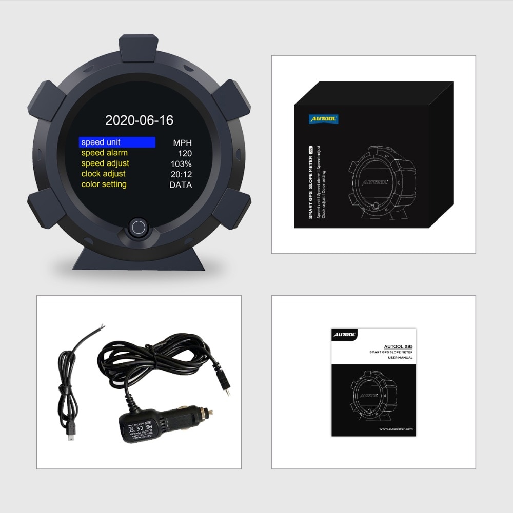 Multifunctional Speed GPS Inclinometer Car Compass Multifunctional Speed GPS Inclinometer Car Compass